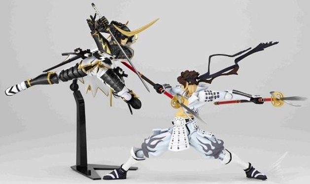 All-white Sengoku Basara/Devil Kings Revoltechs available