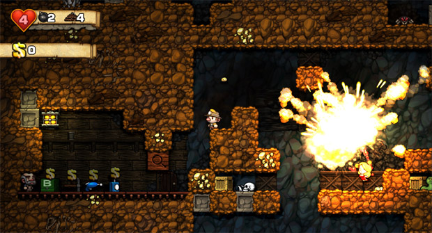 Disregard the 4th of July, acquire points: Spelunky dated