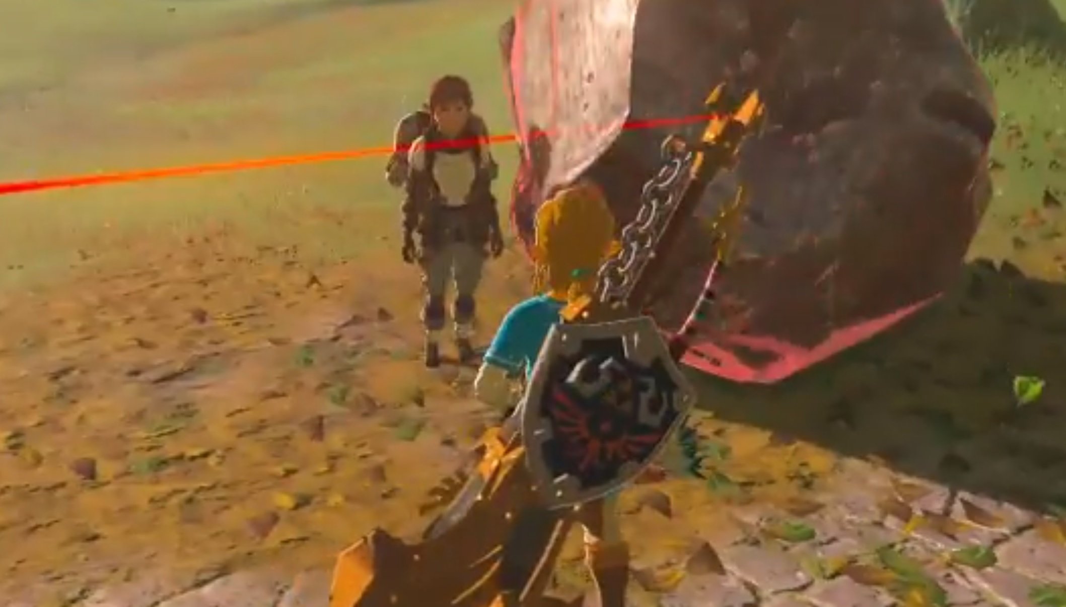 The zany antics in this Zelda: Breath of the Wild clip would make Bugs Bunny blush