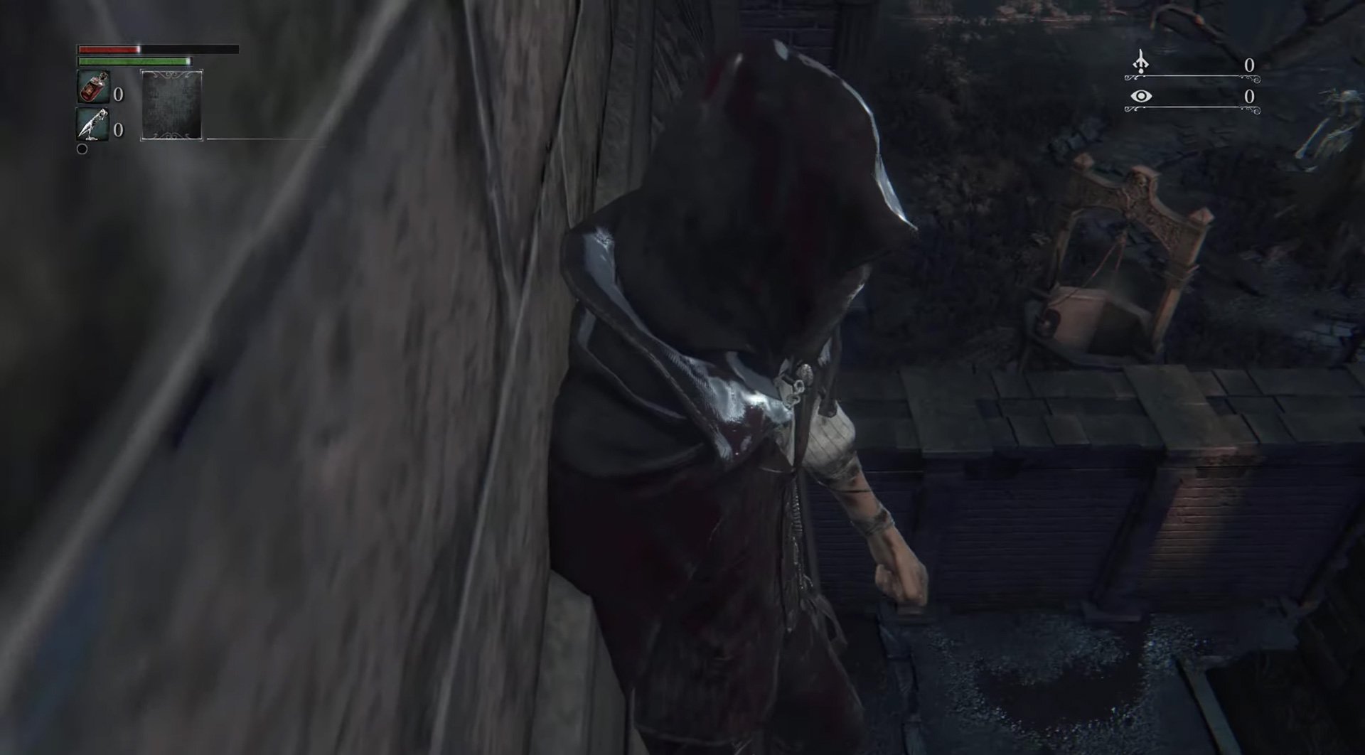 The Bloodborne skip in action