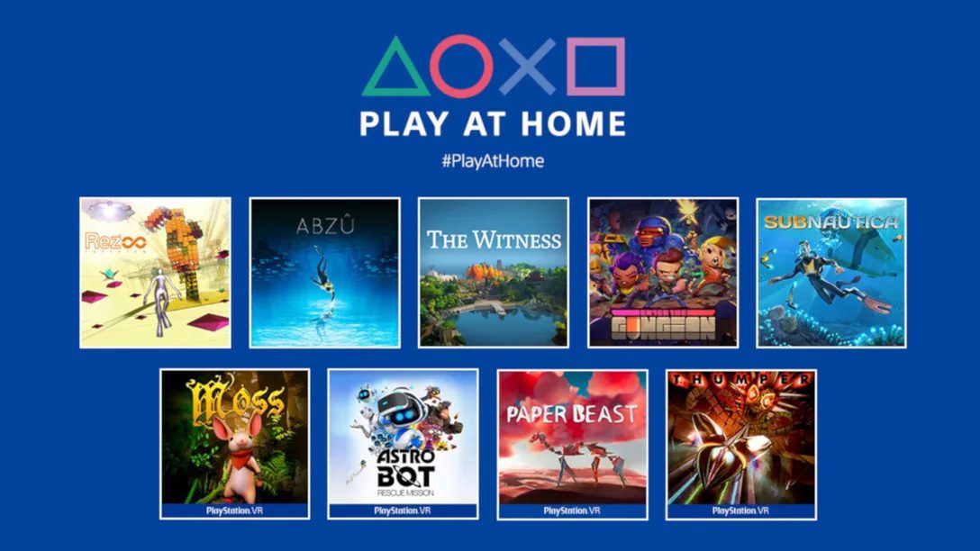 Play at Home 2021 free games