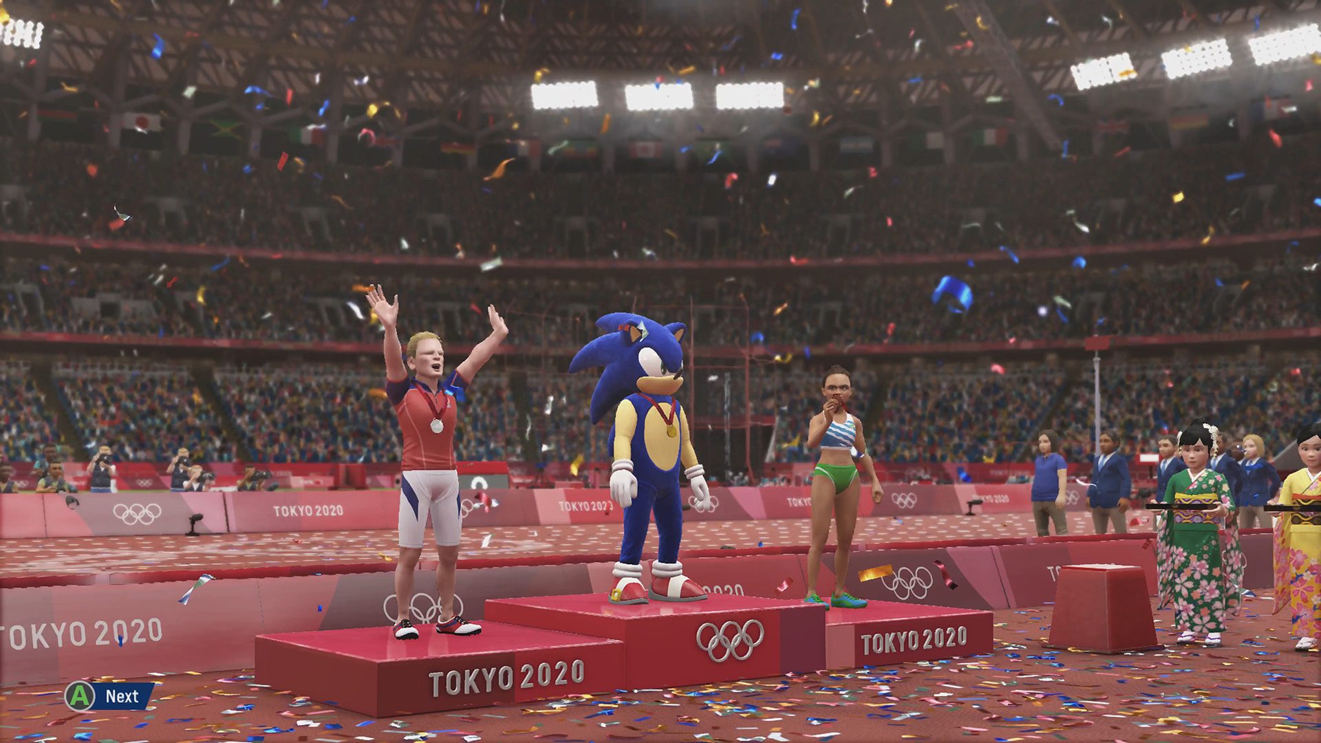 Sonic at the Olympic Games Tokyo 2020