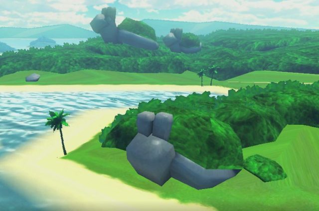 Koopa Troopa Beach from Mario Kart 64