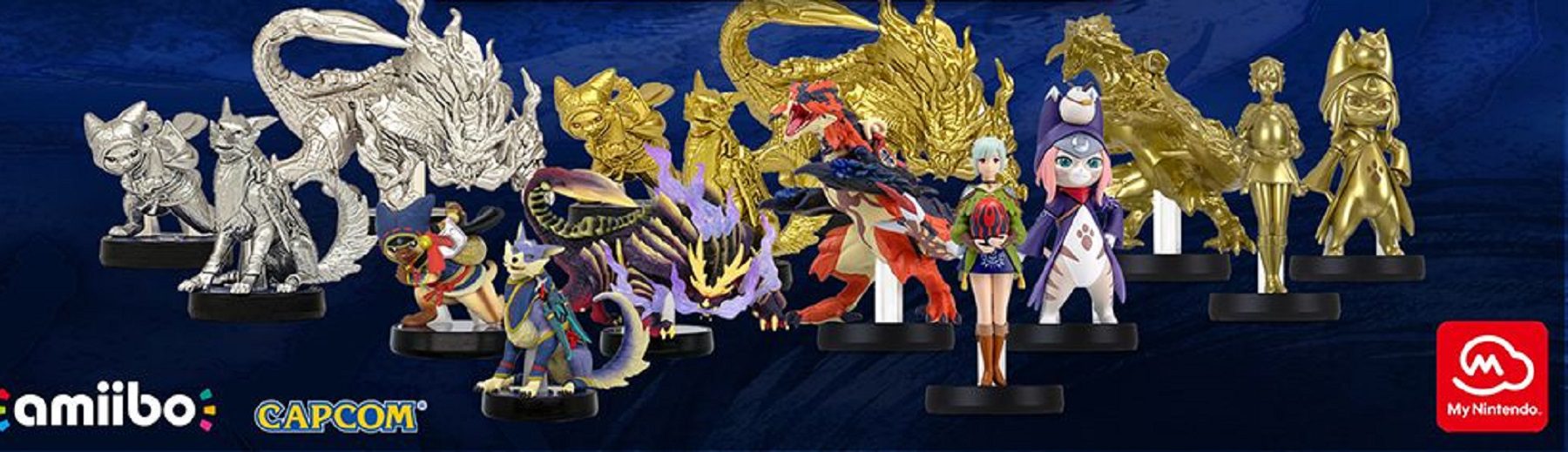 gold Monster Hunter amiibo