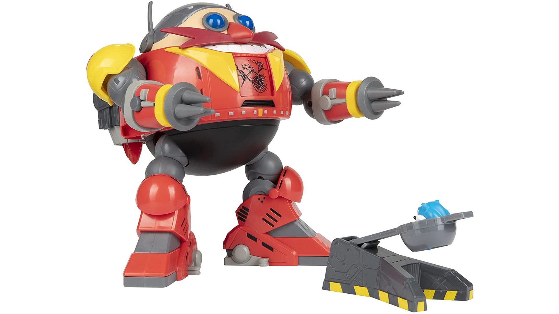 Giant Eggman Robot Battle Set with Sonic catapult