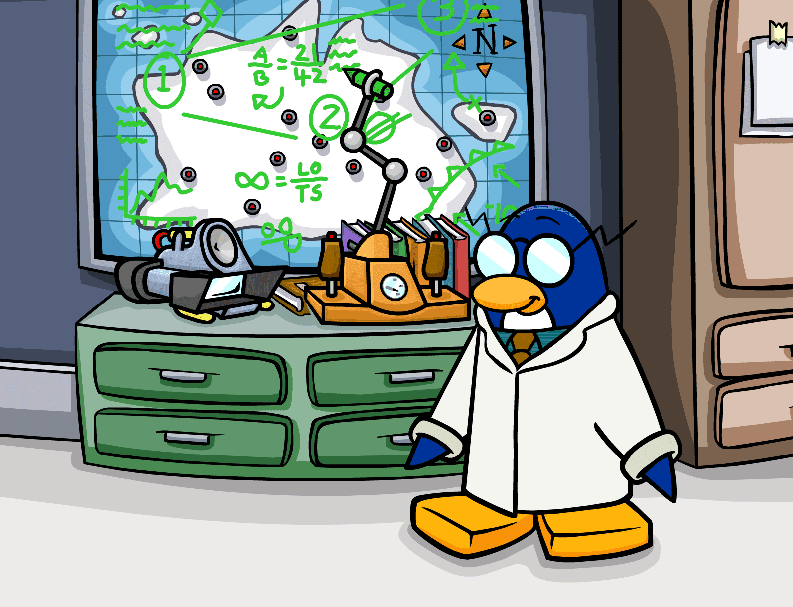 Club Penguin spy missions