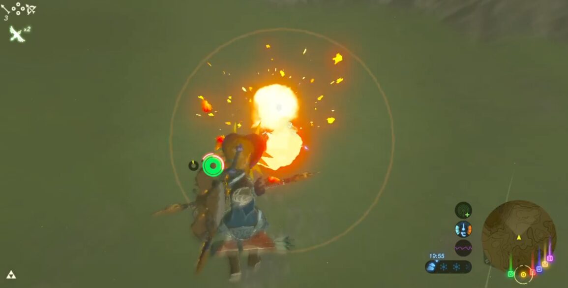 Zelda triple updraft