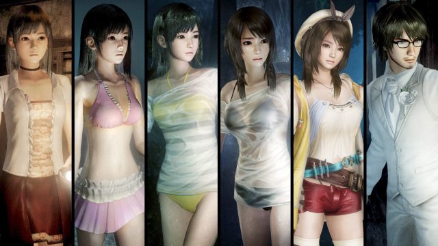 Fatal Frame: Maiden of Black Water alternate costumes