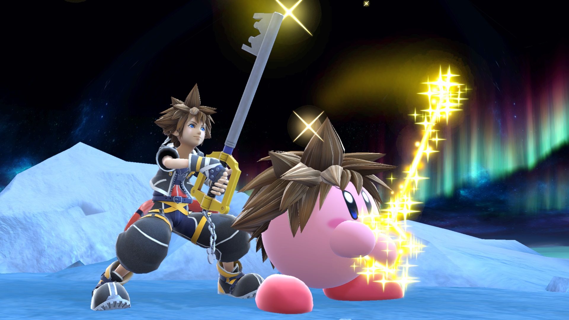 Sakurai's Smash Ultimate Sora screens