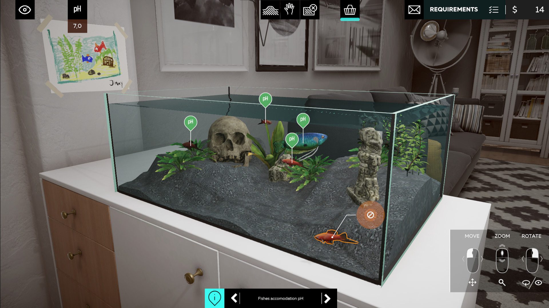 Aquarium Designer video game