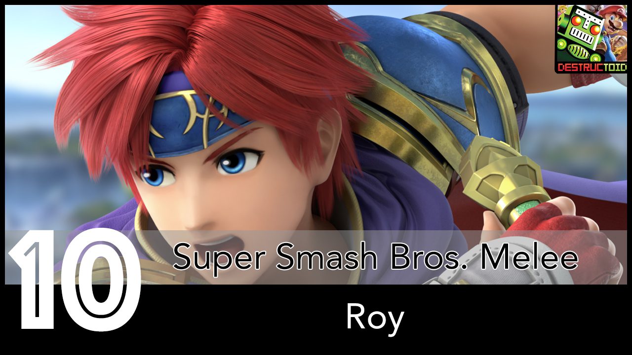 Smash Bros Ranked #10 Melee Roy