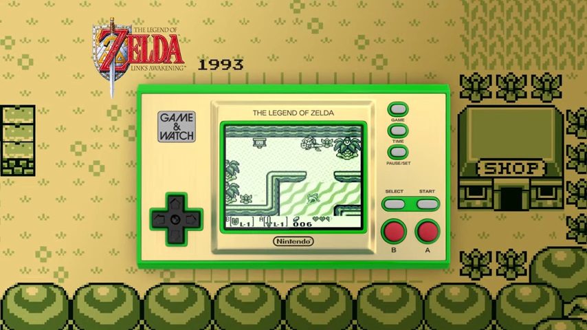 Game & Watch Zelda