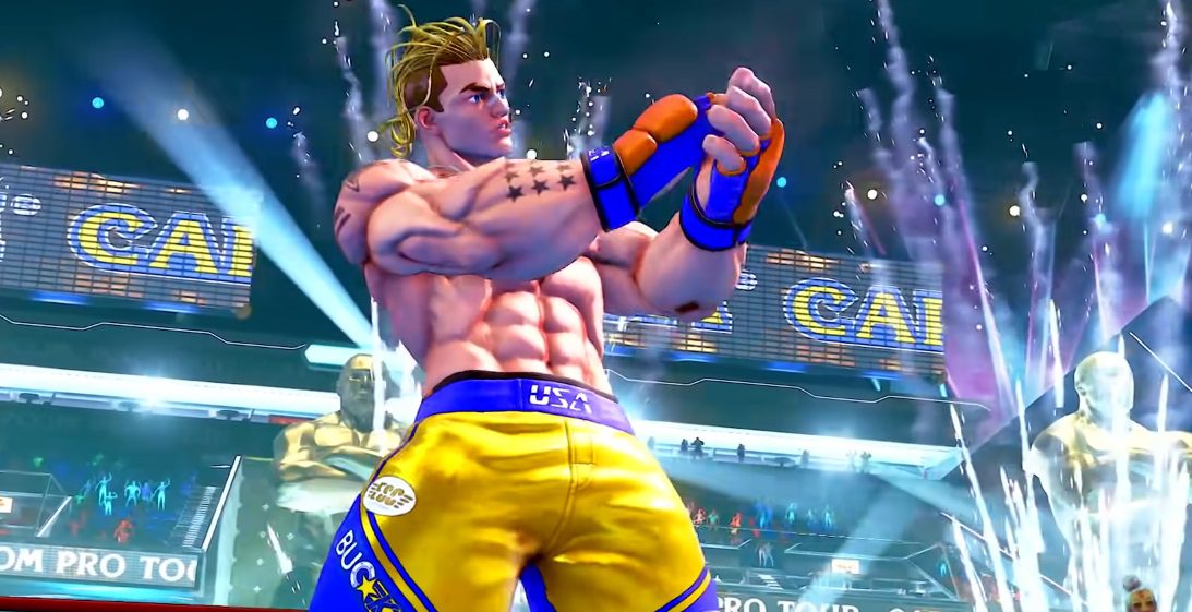 street fighter v fall update luke