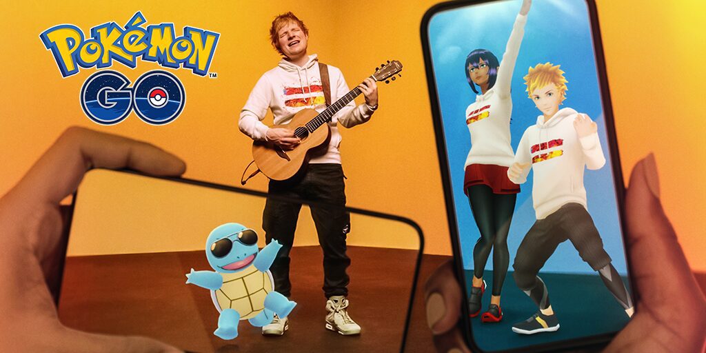 Ed Sheeran Pokemon Go