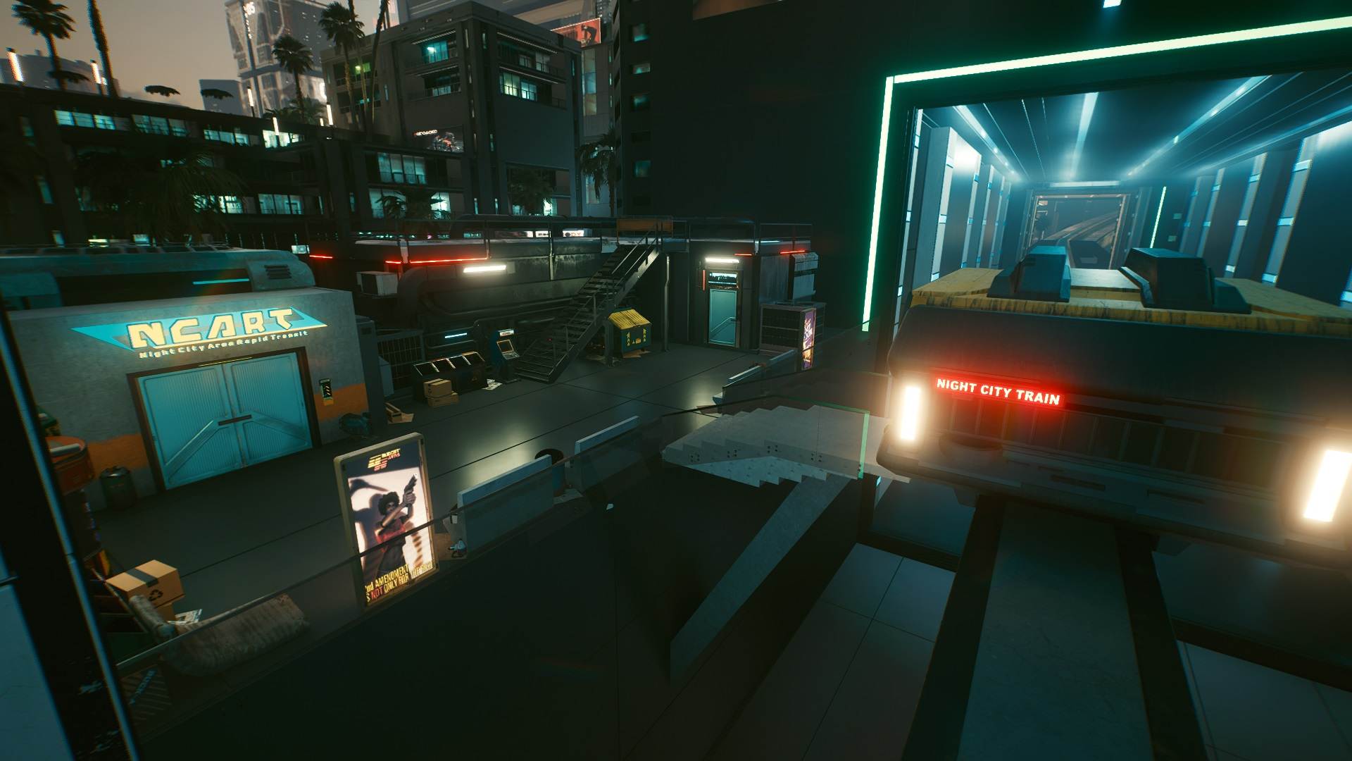 Cyberpunk 2077 metro mod