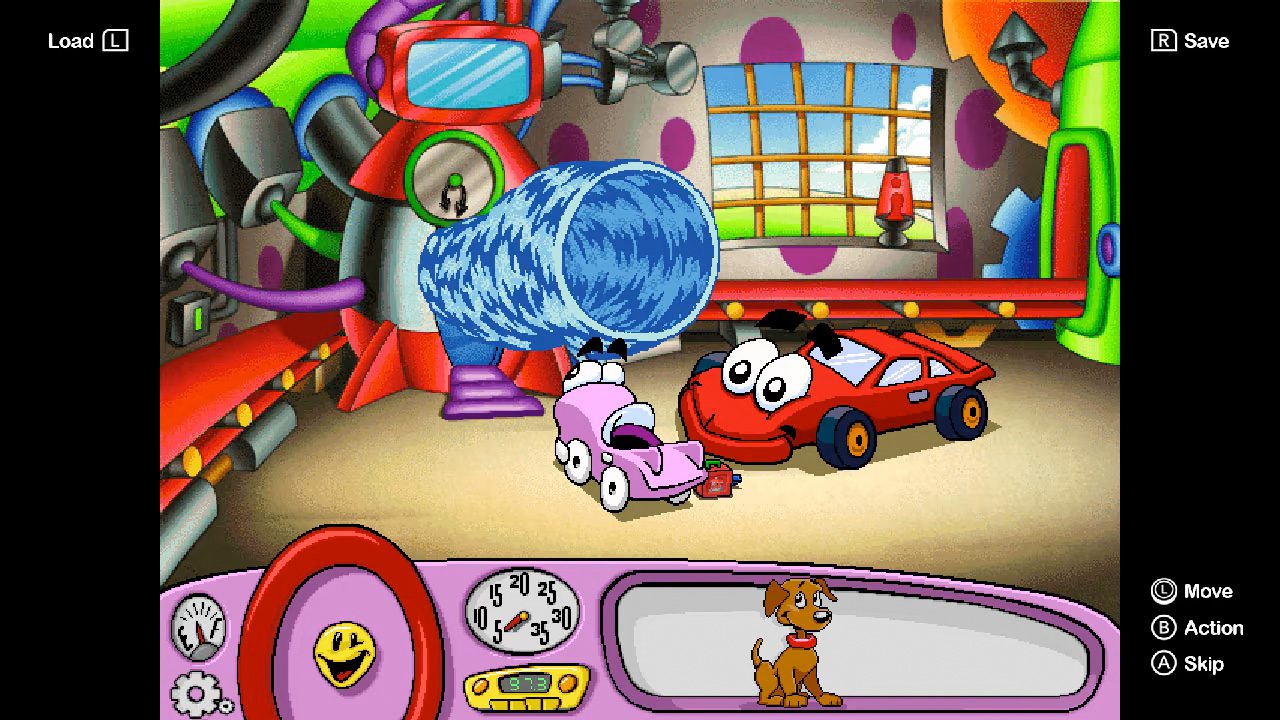 Putt-Putt Travels Through Time on Nintendo Switch