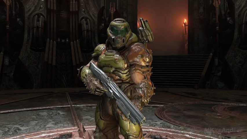 Imagine getting a hug from Doomguy