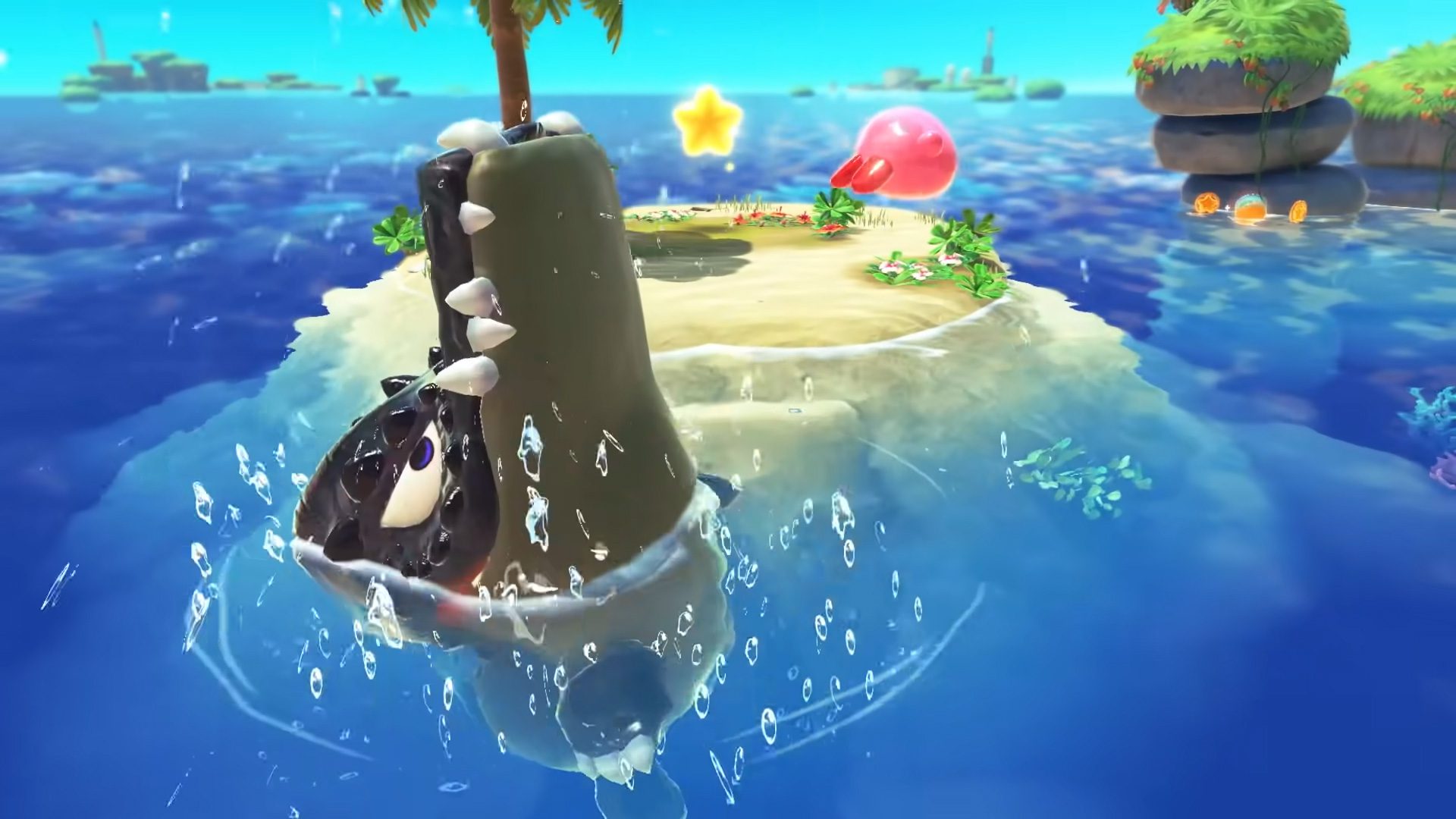 Kirby and the Forgotten Land screenshot