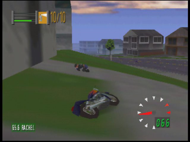 Road Rash 64 - Wreck