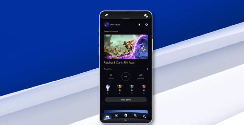 PS App screenshot/video