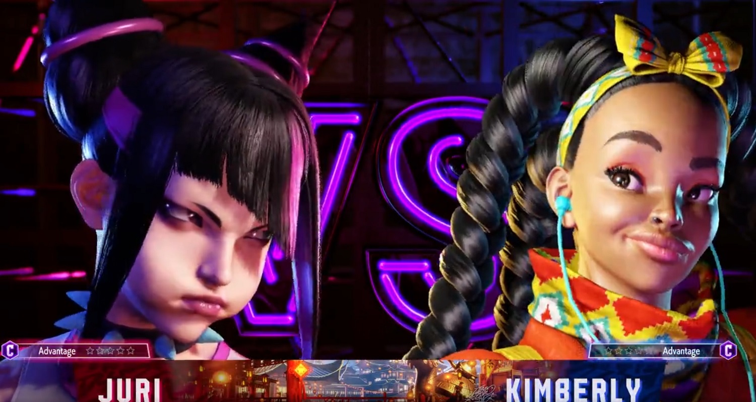 street fighter 6 juri kimberly game face