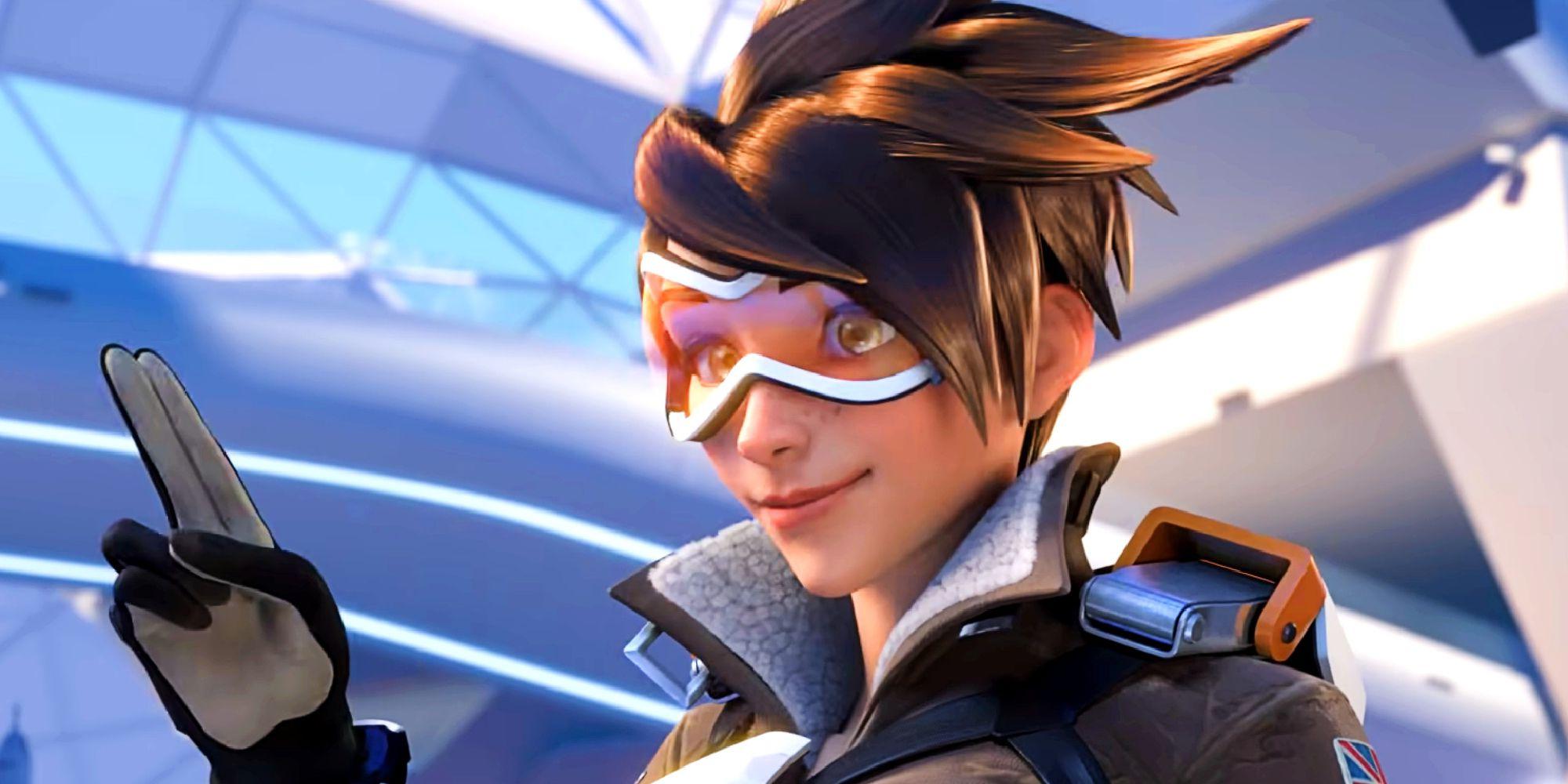 Overwatch Tracer waving