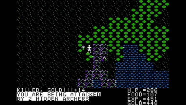 Open-World Ultima 1 Apple II