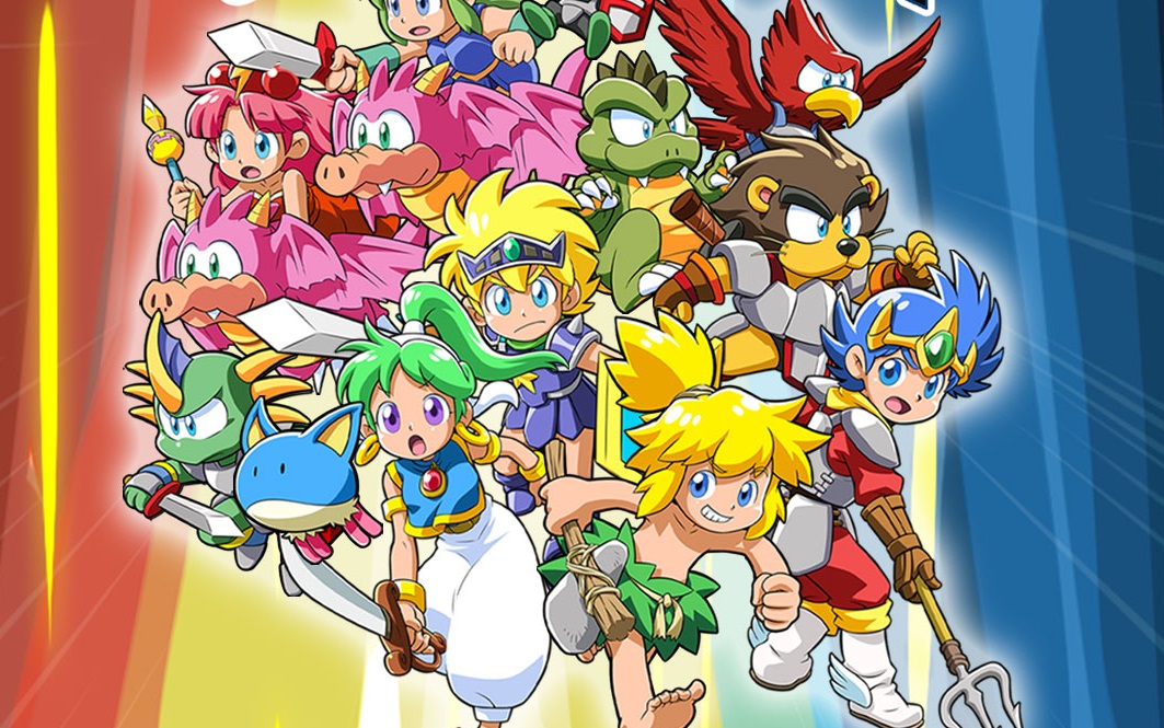 wonder boy anniversary collection game list