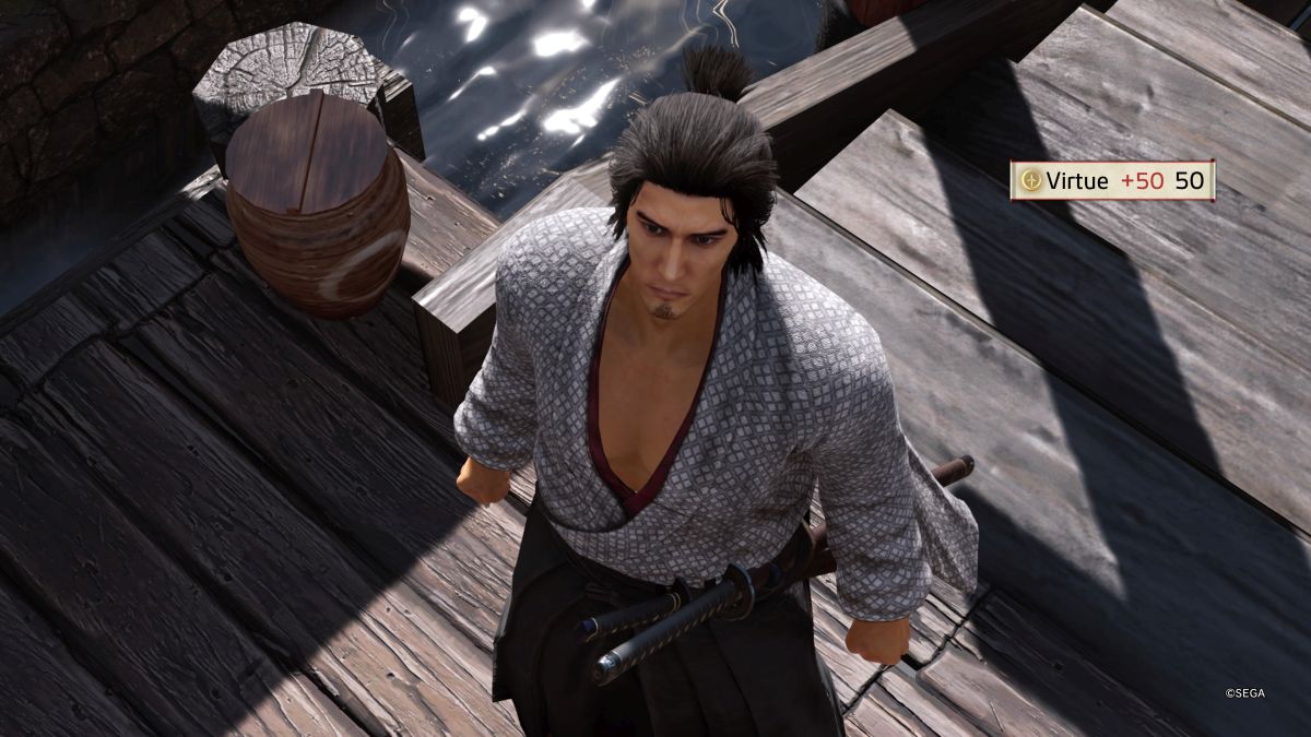 LIke a Dragon Ishin Virtue guide