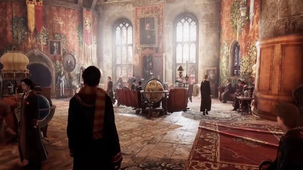 Hogwarts Legacy Gryffindor common room