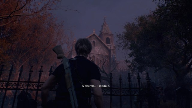 Resident Evil 4 Remake A Church