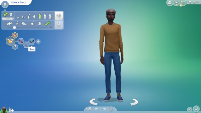 CAS Full Edit Mode cheat in Sims 4