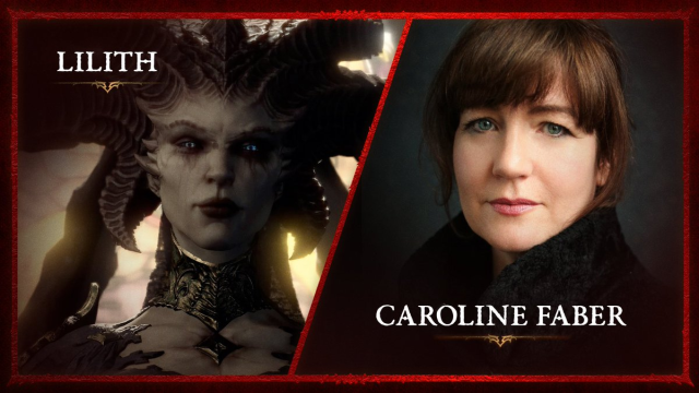 Diablo 4 Lilith voice actor Caroline Faber