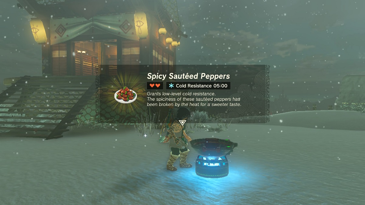 Spicy Sauteed Peppers Tears of the Kingdom