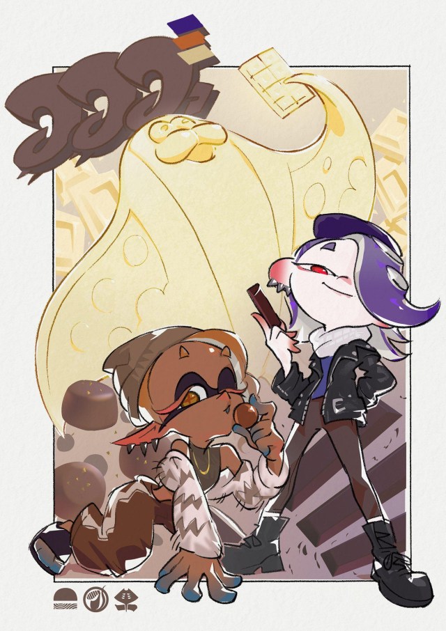 splatoon splatfest chocolate