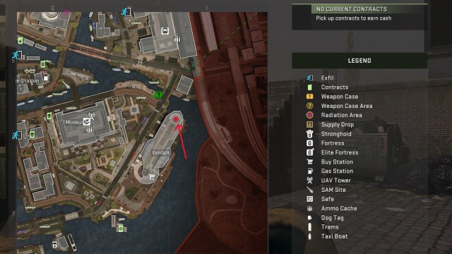 Restaurant briefcase key location in Call of Duty: Warzone Season 4