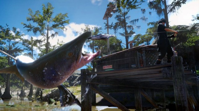 Fishing in FFXV