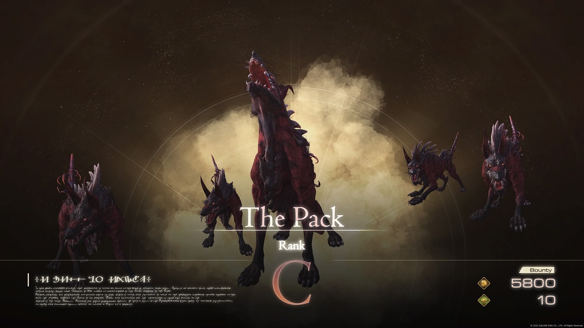 Final Fantasy XVI The Pack boss