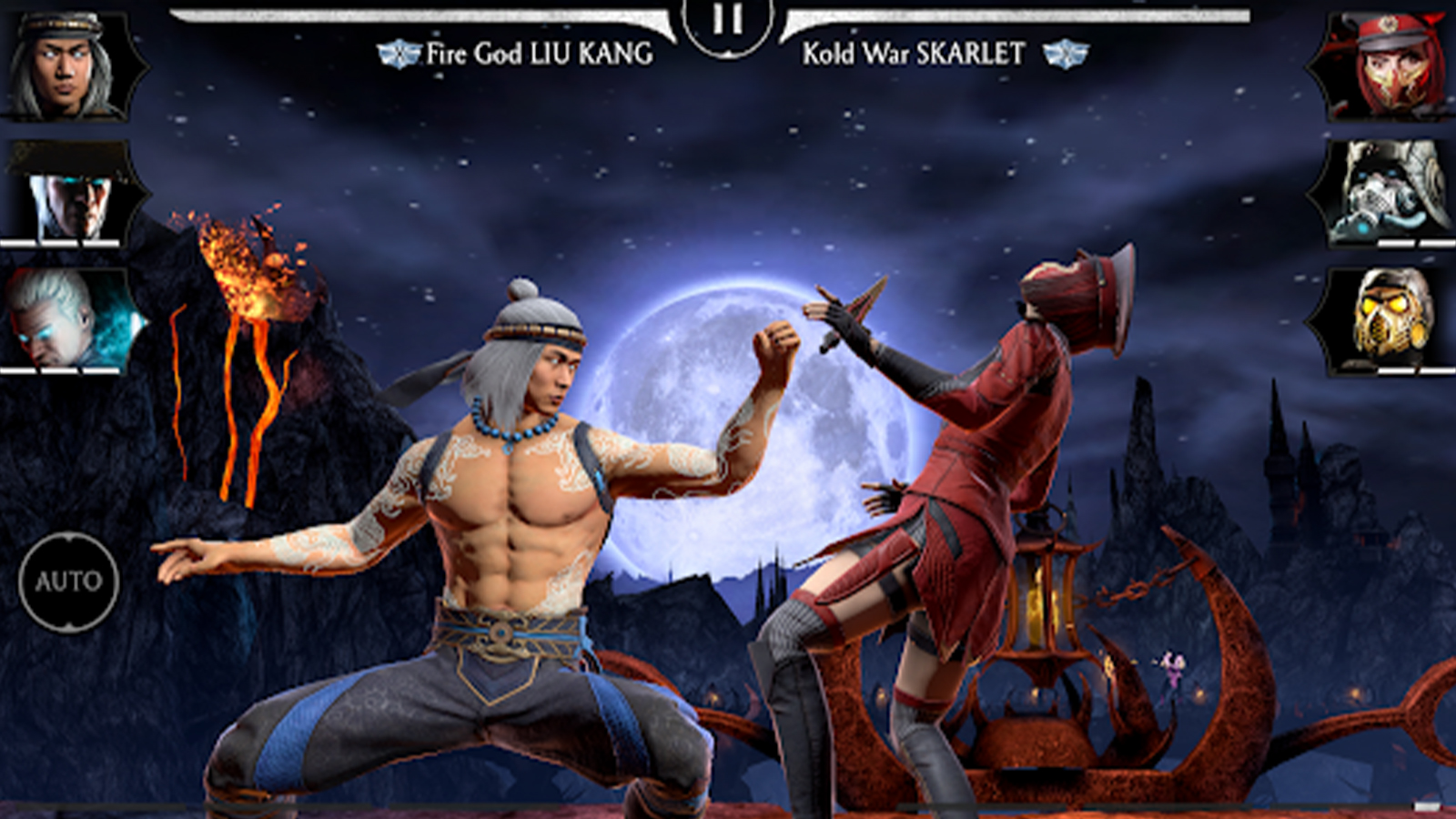 Liu Kang vs Skarlet