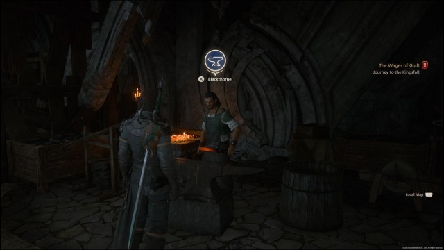 Clive and Blackthorne in Final Fantasy 16.