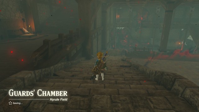 Guard's Chamber in The Legend of Zelda: Tears of the Kingdom.