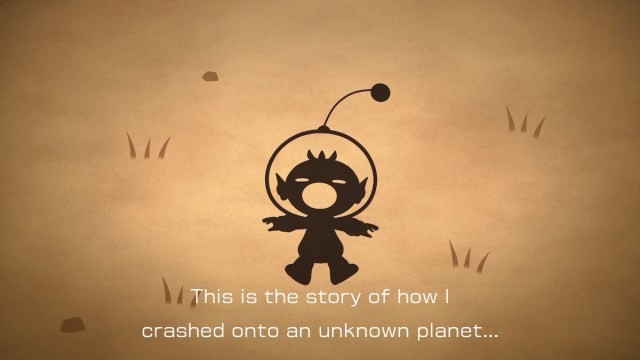 Olimar in the Pikmin 4 opening sequence.