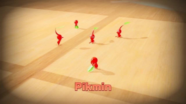 A group of red Pikmin in Pikmin 4.