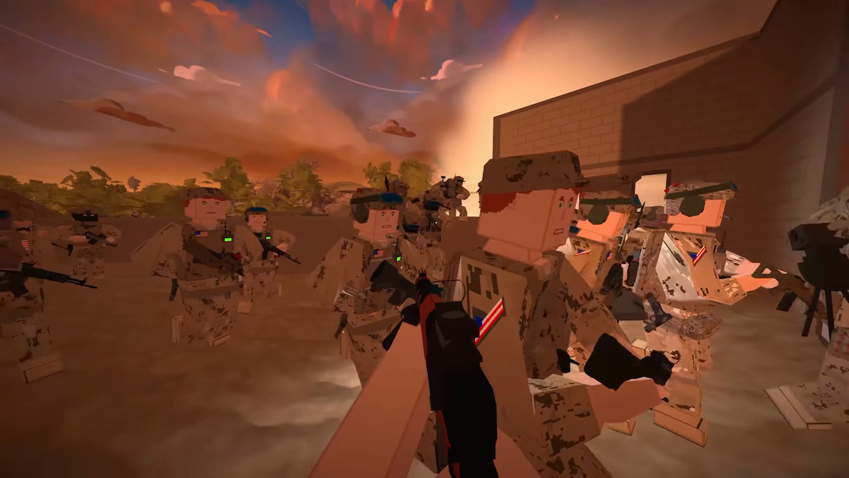 Soldiers in BattleBit Remastered.