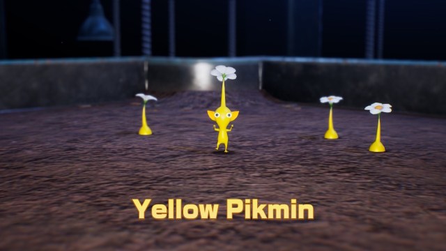 Yellow Pikmin in Pikmin 4.