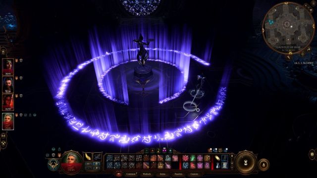 Gauntlet of Shar Umbral Gem statue Baldur's Gate 3