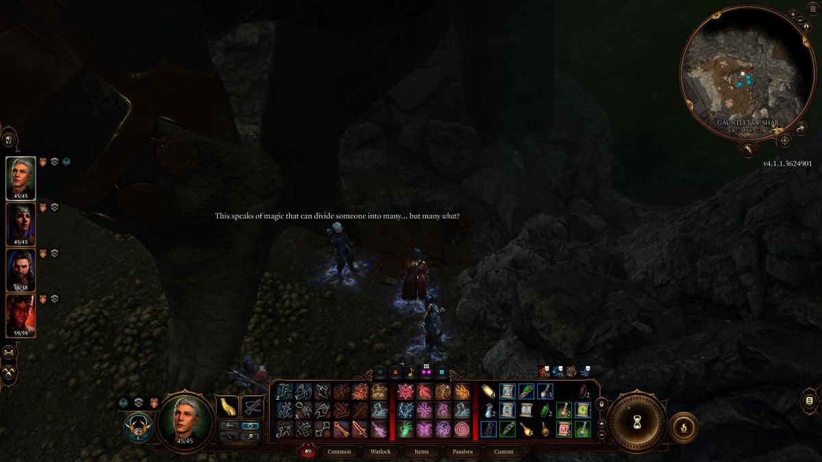 Baldur's Gate 3 rats in Gauntlet of Shar