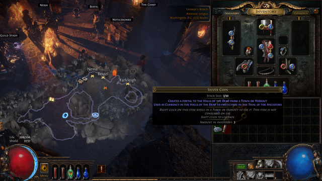 How to obtain Tattoos in Path of Exile via Silver Coin