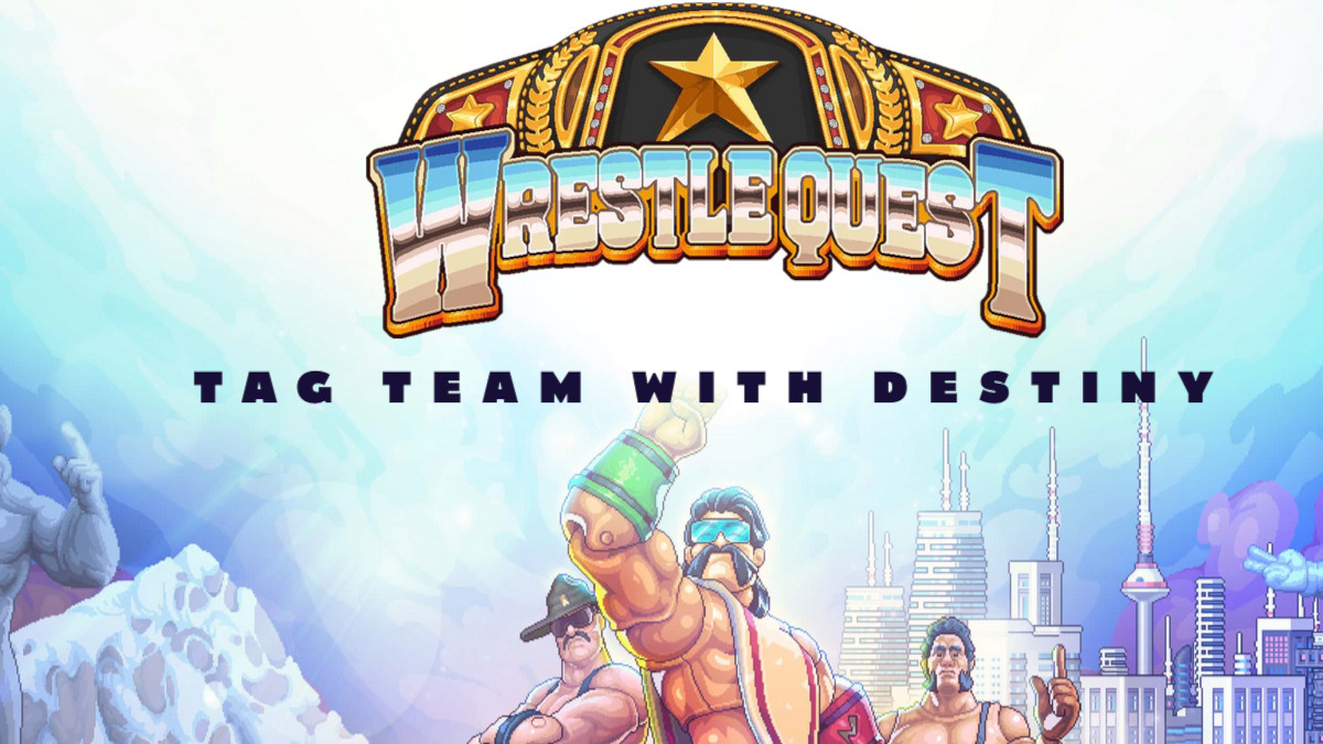 Wrestlequest title screen.