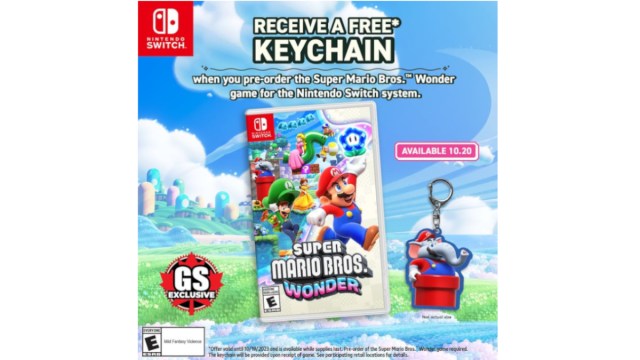 GameStop Canada Super Mario Bros. Wonder preorder bonus